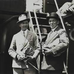 Photograph - Eric Douglas and Frank Hurley, Antarctic Expedition, 1929-1931