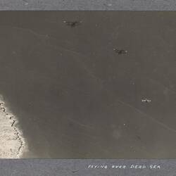 Photograph - 'Flying Over Dead Sea', Middle East, World War I, 1916-1918