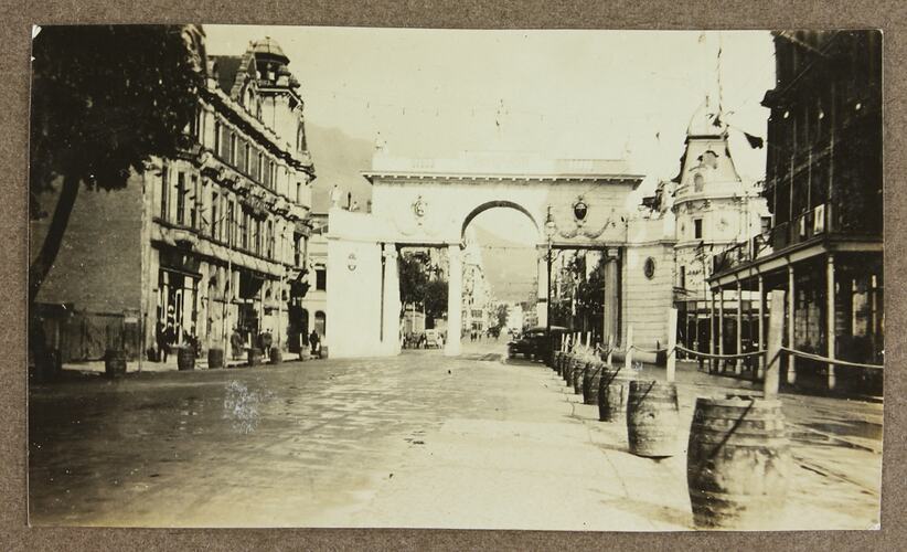 Photograph - Street, Driver Cyril Rose, World War I, 1916-1919