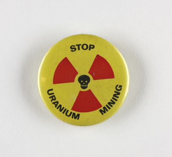 Badge - Stop Uranium Mining