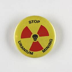 Badge - Stop Uranium Mining