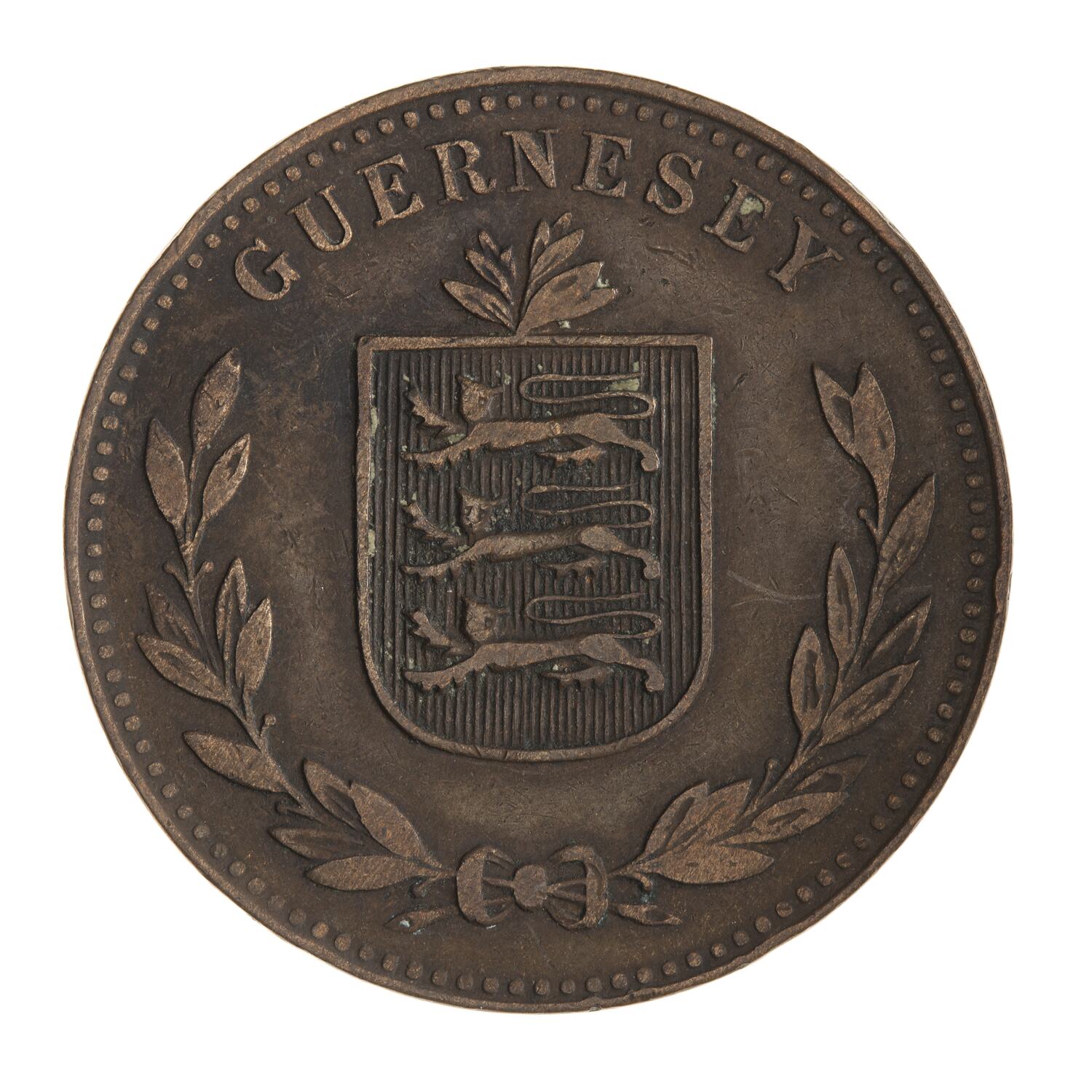 coin-8-doubles-guernsey-channel-islands-1920