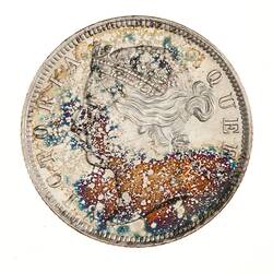 Coin - 20 Cents, Hong Kong, 1888