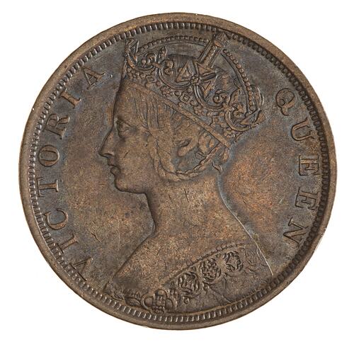 Coin - 1 Cent, Hong Kong, 1901