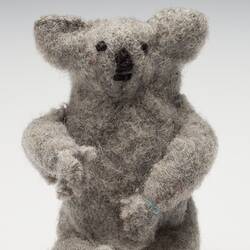 Toy Koala - Ada Perry, Grey Felt, circa 1930s-1960s