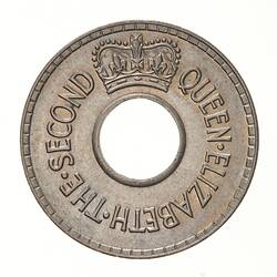 Coin - 1/2 Penny, Fiji, 1954
