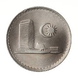 Coin - 5 Sen, Malaysia, 1982