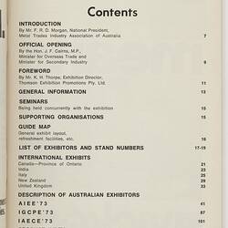 Catalogue - AIEE '73, Melbourne, Jul-Aug 1973