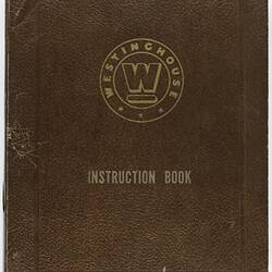 Instruction Book - Westinghouse Electrical Corporation, Network Analyser, 1944