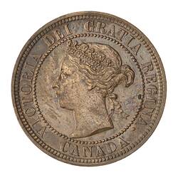 Coin - 1 Cent, Canada, 1882