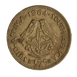 Coin - 1/2 Cent, South Africa, 1964
