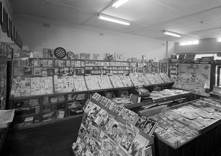 Shop Interior, Melbourne, Victoria, 1955
