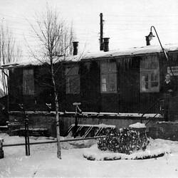 Digital Photograph - Commandant's Office, Displaced Persons Camp 3 Engerode, Germany, 1946