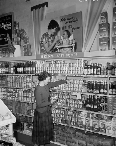 H. J. Heinz Co Pty Ltd, Supermarket Display, Melbourne, Victoria, 1956
