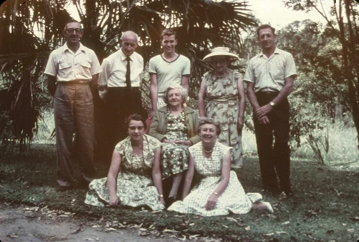 Black & Macpherson Family at Gosford, New South Wales, circa 1962