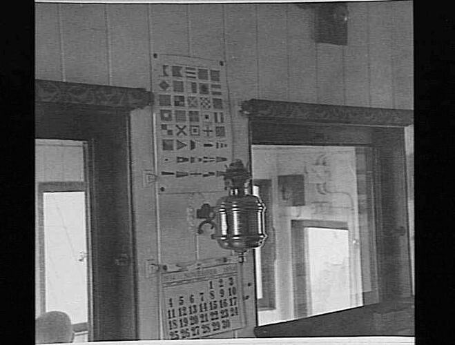 Photograph - Ship's Chart Room, 1934