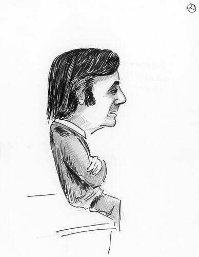 Caricature - George Hoven, No. 27, 'Untitled', Kodak Australasia Pty Ltd, 1974