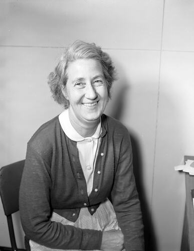 MacRobertson's Pty Ltd, Portrait of Employee, Fitzroy, Victoria, Jul 1958