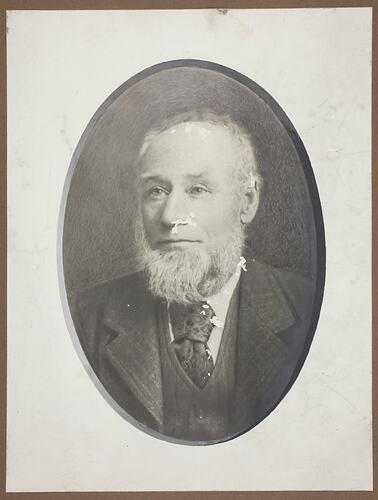 Photograph - H.V. McKay Pty Ltd, Portrait of William Bult, Victoria, circa 1920
