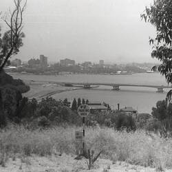 Digital Photograph - View of Perth, Western Australia, 8 Dec 1961