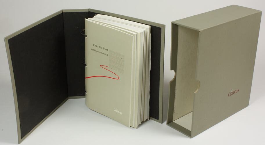 Manual - 'IBM Constellation II & IBM Personal Computer', Corvus Systems, 1984