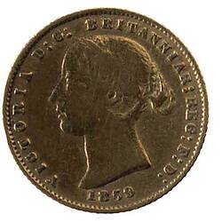 Coin - Half Sovereign, Australia, 1859