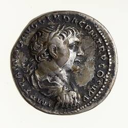 Coin - Denarius, Emperor Trajan, Ancient Roman Empire, 103-111 AD
