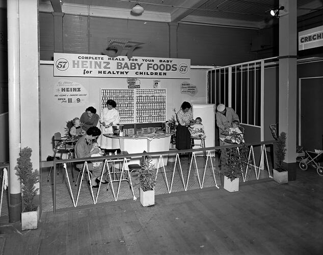 H.J. Heinz Co, Creche at Exhibition, Victoria, 08 May 1959