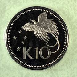 Proof Coin - 10 Kina, Papua New Guinea, 1975