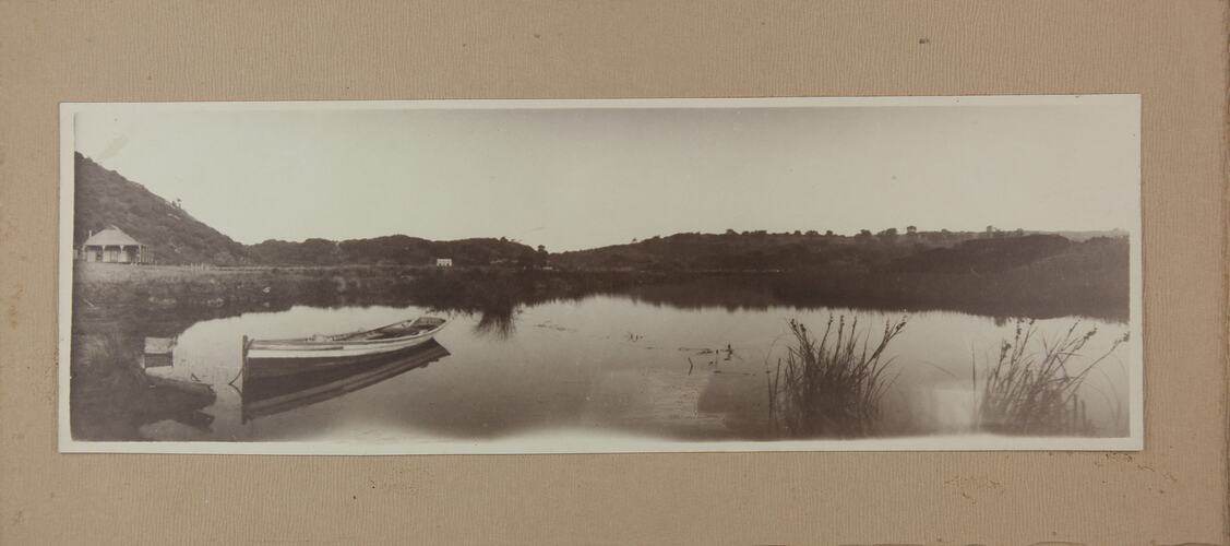 Mounted Photograph of Wilson's Promontory by Walter Baldwin Spencer, circa 1910