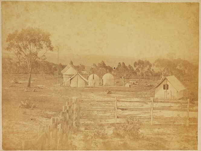 Transit of Venus Camp, New South Wales, 9 Dec 18744