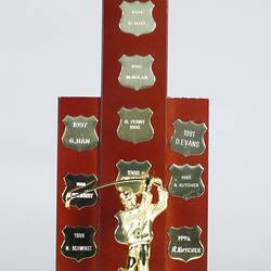 Trophy - Massey Ferguson Golf Club, Visitors B Grade, 1984-2013