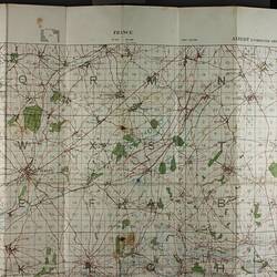 Map - Military, France, Albert, Scale 1:40,000, First Edition, World ...