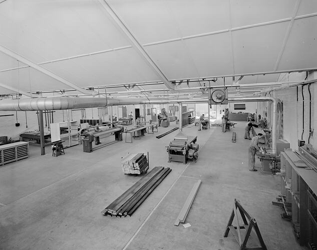 Davies Coop and Co, Factory Interior, Kingsville, Victoria, 05 Oct 1959