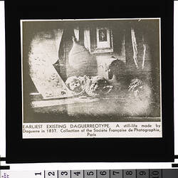 Earliest Existing Daguerreotype', History of Photography & Emulsion Making, circa 1950s