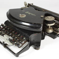 Old fashioned typewriter.