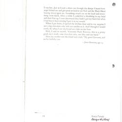 Photocopied compilation of typed children's stories and poems; text in black ink on paper.