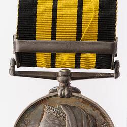 Medal - East & West Africa Medal 1887-1900, Great Britain, 1900 - Obverse