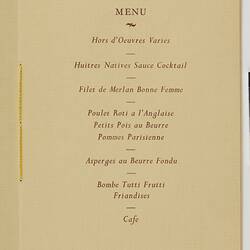 Programme - Kodak Australasia Pty Ltd, Mr E.J. Rouse Farewell Dinner, Sydney, 31 Mar 1938, Page 3