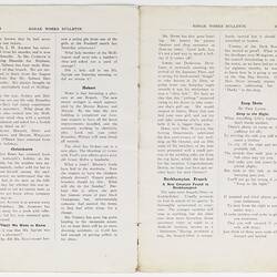 Bulletin - Kodak Australasia Pty Ltd, 'Kodak Works Bulletin', Vol 1, No 6, Oct 1923, Page 17-18