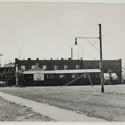 Photograph - Kodak Australasia Pty Ltd, Side View of Factory and Vacant Lot, Burnley, Victoria, late 1950s