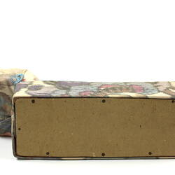 Toy chaise longue, underside.