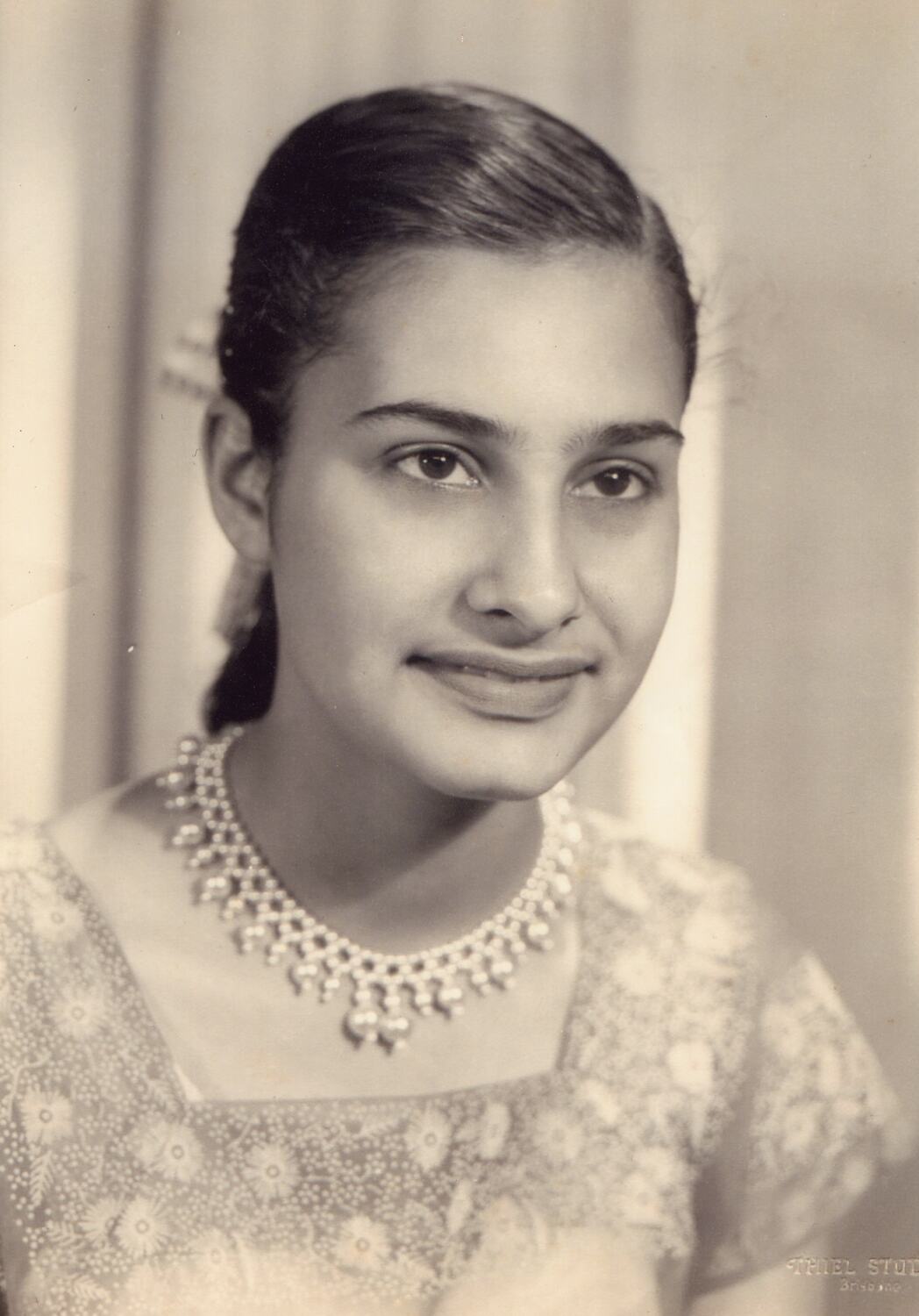 Digital Photograph Mumtaz Begum Deen, Brisbane, 1956