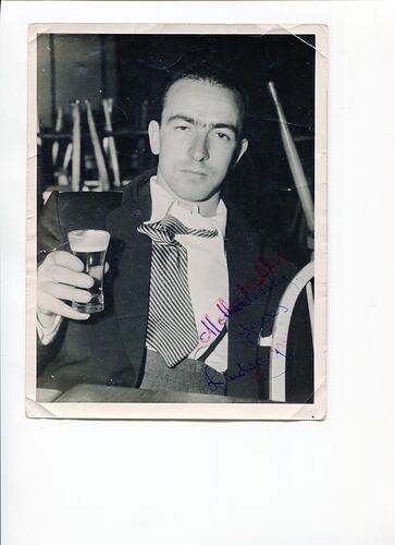 Photograph - Lindsay Motherwell, Plaza Coffee Lounge, St Kilda, Melbourne, 1940s