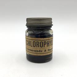 Bottle - Chlorophyll, Felton, Grimwade & Duerdins, circa 1940