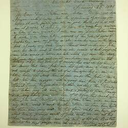 Letter - Henry Giles To Family, England From Creswick's Creek, Victoria, 3 Dec 1854