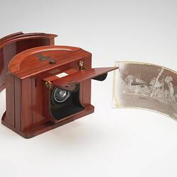 Camera - Ross Optical Co., Sutton Panoramic Camera, London, circa 1861
