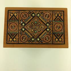Jewellery Box - Timber Inlay, Lubarsko, Moonee Ponds, Melbourne, 1980s