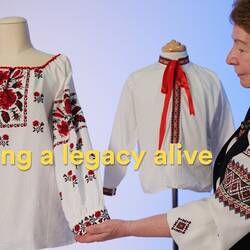 Video - Senjov-Makohon Collection, 'Keeping Ukrainian culture alive in Australia', 2025