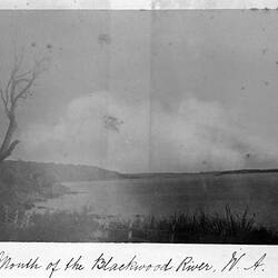 Photograph - 'Mouth of the Blackwood River', Augusta, Western Australia, 1889